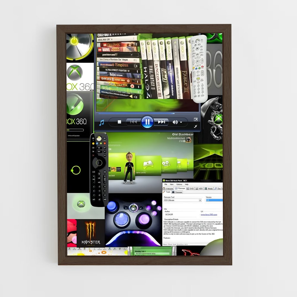 Poster Palette de Pixels – affiche Consoles (vue 5)